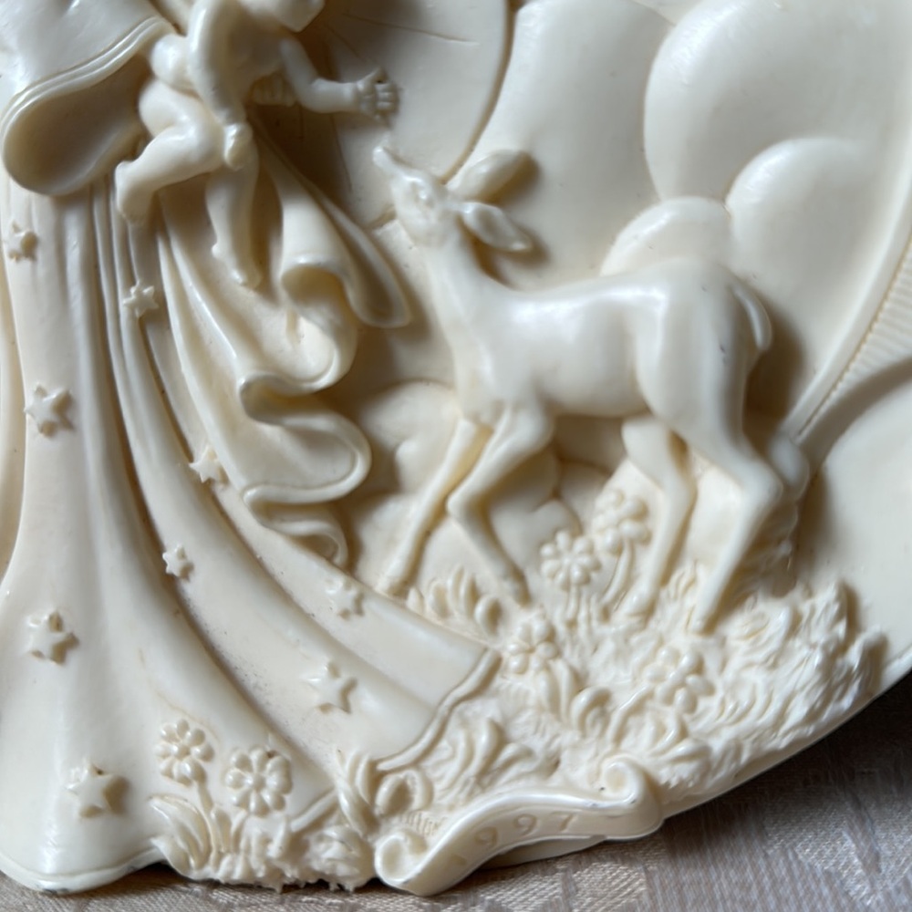 AMORE GENTILE-GENTLE LOVE-collector’s edition CHRISTMAS PLATES 1997 (breakable) - Picture 4 of 8